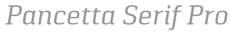 Pancetta Serif Pro